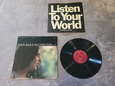 #ad Joan Baez In Concert Part 2 1963 Vanguard Records $5.30
