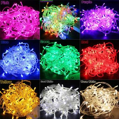 25FT 10m STRING FAIRY lights USA Wall Plug in STRIP LED connectable xmas wedding $9.99