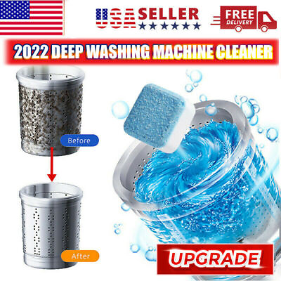 #ad 12X SET Washing Machine Cleaner Effervescent Tablet Washer Deep Cleaning TBN US $8.98