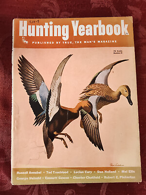 #ad TRUE magazine#x27;s HUNTING YEARBOOK 1953 Fred Ludekens $22.40