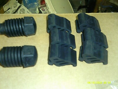 #ad 81 82 83 84 85 86 87 CHEVY TRUCK HOOD adjuster bumpers with fender bumpers 8 pc $22.95