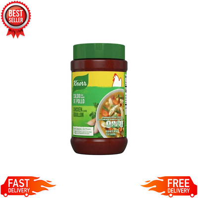 #ad Knorr Shelf Stable Granulated Chicken Flavor Bouillon 2.0 lb Jar Pack of 1 $8.09