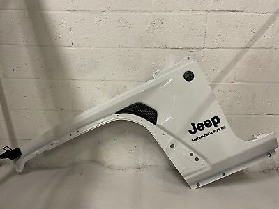 #ad Jeep JL Wrangler OEM Driver Front Fender Left White 2018 2023 $400.00