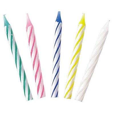 #ad Sterno Candle Lamp Spiral Birthday Candle Assorted 432 Case $27.52