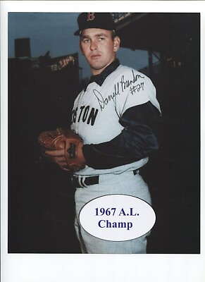 #ad Darrell Bucky Brandon Signed 8x10 Photo Autographed Baseball Boston Red Sox $20.00