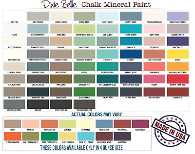 #ad #ad Dixie Belle Chalk Mineral Paint All Sizes Same Day Ship Free Shipping Over $35 $14.95