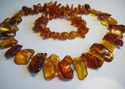 #ad Genuine Beautiful Baltic Amber Necklace $12.95