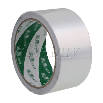 #ad 0.05mm x 15m Aluminum Tape High Temperature Tape Resist Heat Shield Adhesive $12.07