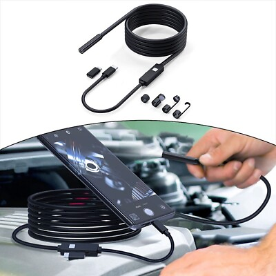 #ad Advanced IP67 Waterproof Industrial Endoscope Camera with 2M HD Resolution $41.85