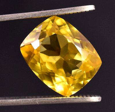 #ad Natural Stunning Yellow Sapphire 20.65 CT Attractive Cushion Cut Loose Gemstone $230.65