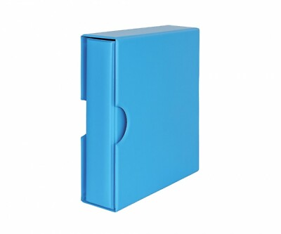 #ad Lindner S3542 5 ring binder Publica M Color Nautic Blue Cassette Empty $38.66