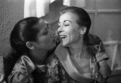 #ad The bailaora Carmen Amaya prepares in a dressing room in Madrid 1960 OLD PHOTO 2 AU $9.00
