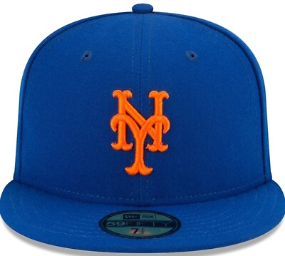 #ad MLB New York Mets Authentic On Field 59Fifty Cap Light Royal￼￼￼￼ $20.95