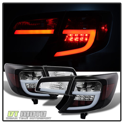 For Black 2012 2014 Toyota Camry Lumileds LED Bar Tail Lights Brake LeftRight $165.99