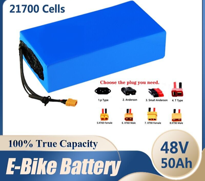 #ad 60V 48V 36V 50AH 40AH 35AH 30AH 25AH 20AH Battery Pack For E Scooter E Bike $360.00
