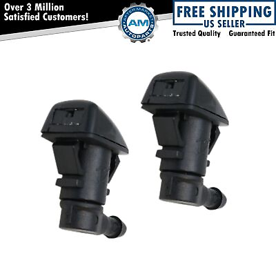 #ad #ad Dorman 58120 Windshield Washer Nozzle LH RH Pair for Chrysler GMC Chevy Buick $38.82