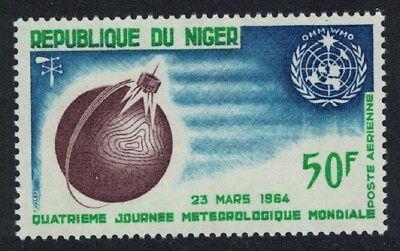 #ad Niger World Meteorological Day 1964 MNH SG#171 GBP 1.20