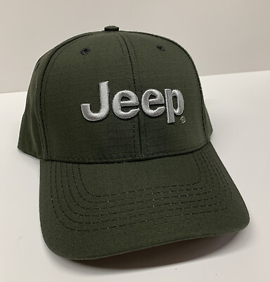#ad #ad NEW JEEP EMBROIDERED LIGHTWEIGHT WRANGLER RUBICON GRAND CHEROKEE HAT CAP $21.99