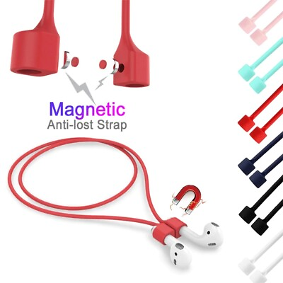 #ad For Apple AirPods Pro 2nd Magnetic Anti Lost Earbuds Neck Rope Strap Lanyard $7.59