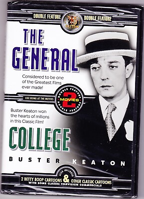 #ad Buster Keaton: The General amp; College DVD NEW $6.99