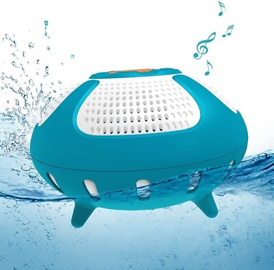 #ad Pool IPX7 Waterproof Bluetooth Speaker Portable Wireless Shower Floating Speaker $21.49