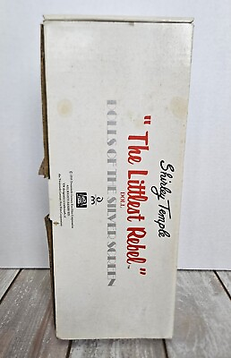 #ad Vintage Shirley Temple Littlest Rebel Doll Complete NOS Porcelain Doll $49.97