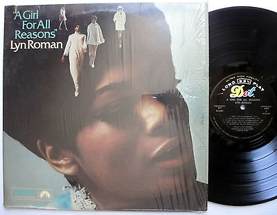 #ad LYN ROMAN A Girl For All Reasons LP Soul NEAR MINT FIRST PRESS Dot $25.95