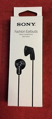 #ad Sony Fashion Earbuds Stereo Headphones #MDR E9LP In Ear Only Brand New Unopened $7.69