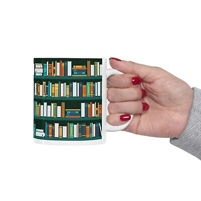 #ad Book coffee mug librarian gift mug library books book lover gift school gift $15.26