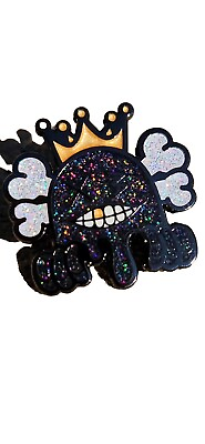 #ad Hat Pin 1 Hip Hop Glitter Ghost Fitted Side Patch Peeker Star Boy $15.00