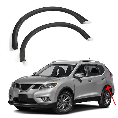 #ad For 2014 2016 Nissan Rogue Rear Left amp;Right Fender Flare Trim Wheel Arch Molding $54.90