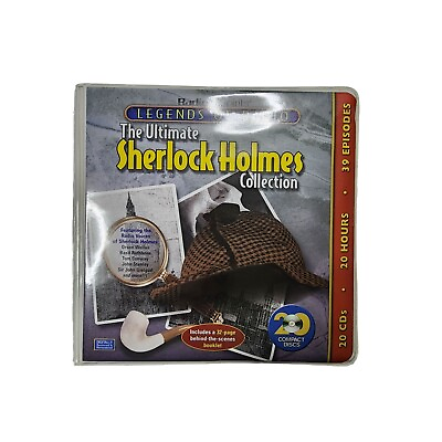 #ad Legends of Radio The Ultimate Sherlock Holmes Collection 20 Audio CDs $17.95