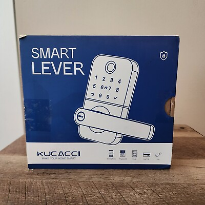 #ad Kucacci Smart Lever Keyless Entry Door Unlock Home Security Z1 $80.72