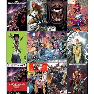 #ad Blood Hunt 2024 1 Variants Marvel Comics COVER SELECT $2.88