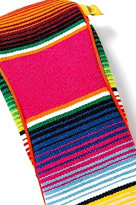 #ad Beautiful Serape Driver Cover MAGENTA Mexican Blanket $30.00