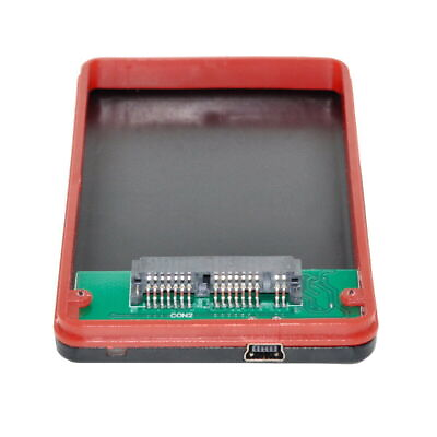 #ad 772p PCBA USB2.0 480Mbps to 1.8 inch Micro SATA 16pin 79 SSD HDD 16Pin Case $15.85