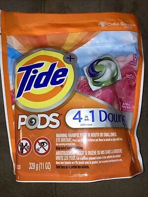 #ad NEW Tide Pods 4 In 1 Downy April Fresh Scent 12 Pods Capsules SEALED $100.00