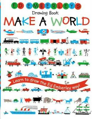 #ad Ed Emberley#x27;s Drawing Book: Make a World Paperback By Emberley Ed GOOD $4.22