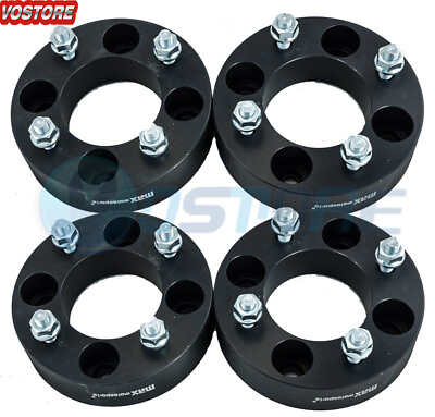 #ad 4pc 1.5 inch 4 110 Black Wheel Spacers Adapters for Honda Yamaha Grizzly 4x110 $72.50