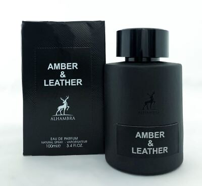 Amber amp; Leather Maison Alhambra Eau De Parfum Spray 3.4 oz 100ml New amp; Sealed $35.99