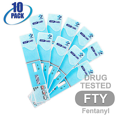 #ad #ad Mintegrity 10pk Fentanyl FTY Dip Card Urine Drug Test #MI WFTY 114 $14.99