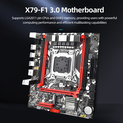 #ad X79 F1 Mainboard PCI E16X 4X Desktop Motherboard for LGA2011 Pin DDR3 Memory M.2 $69.54