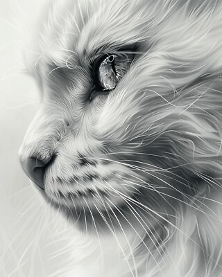 #ad Diverse 8x10 Meow Masterpieces Cat Art Prints Feline Fine Art 21700763 $4.95