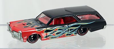 #ad Hot Wheels Custom #x27;66 GTO Wagon Chase Real Riders Garage 30 Car Set 2010 Black $33.95
