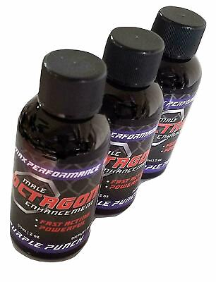 #ad 3x ALL NEW OCTAGON Total Male Enhancement Shooters GRAPE Flavor $22.94