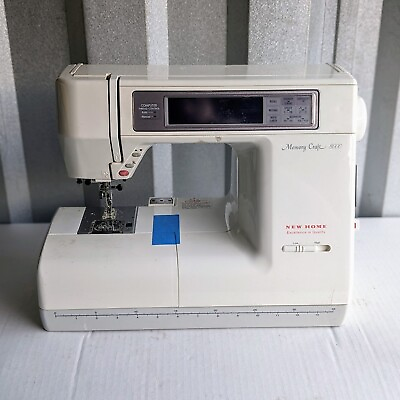 #ad New Home Memory Craft 8000 computerized embroidery sewing machine Untested $155.00