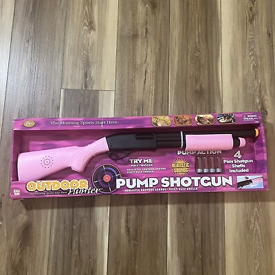 #ad Electronic Pump Action Toy Shotgun Outdoor Hunter Pink Edition Tested $79.99