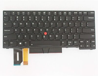 #ad for Lenovo ThinkPad E480 L480 T480S T490 Laptop Backlit Keyboard 01YP520 01YP280 $38.95