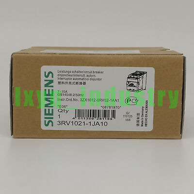 #ad New in box 3RV1021 1JA10 3RV1 021 1JA10 1 year warranty amp;LI #E5 EUR 136.35