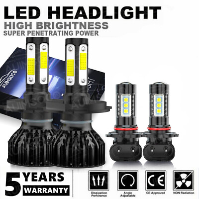 #ad AUIMSOCO LED HeadlightFog Light for Toyota Tundra 2000 2006 RAV4 2001 2005 $39.99